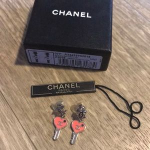 RARE Chanel Key Earrings NWT